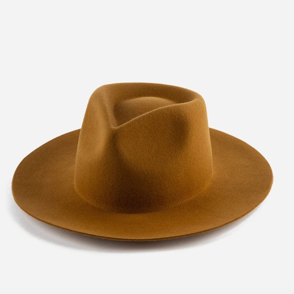 Gigi Pip Zephyr Rancher Camel S/M 57 Never Worn - image 1